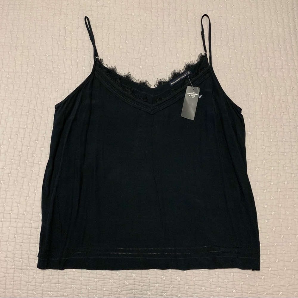 NWT Black Lace Camisole